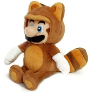 Tanooki Mario Official Super Mario 3D Land All Star Collection Plush