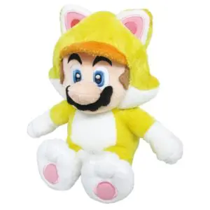 Cat Mario Official Super Mario 3D World All Star Collection Plush
