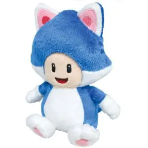 Cat Toad Official Super Mario 3D World All Star Collection Plush