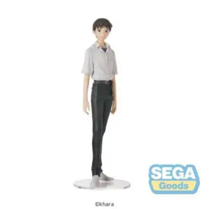 Shinji Ikari (Uniform Ver.) "Rebuild of Evangelion" High Premium Figure