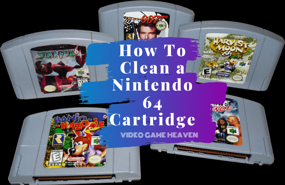How To Clean a Nintendo 64 Cartridge