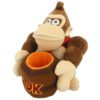 Donkey Kong with Barrell Official Super Mario Plush (4)