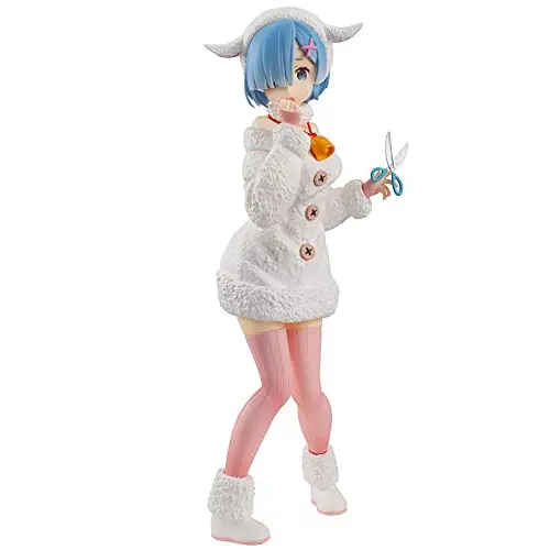 New Re:Zero Rem Figure Features Her Holding Herself as a Child