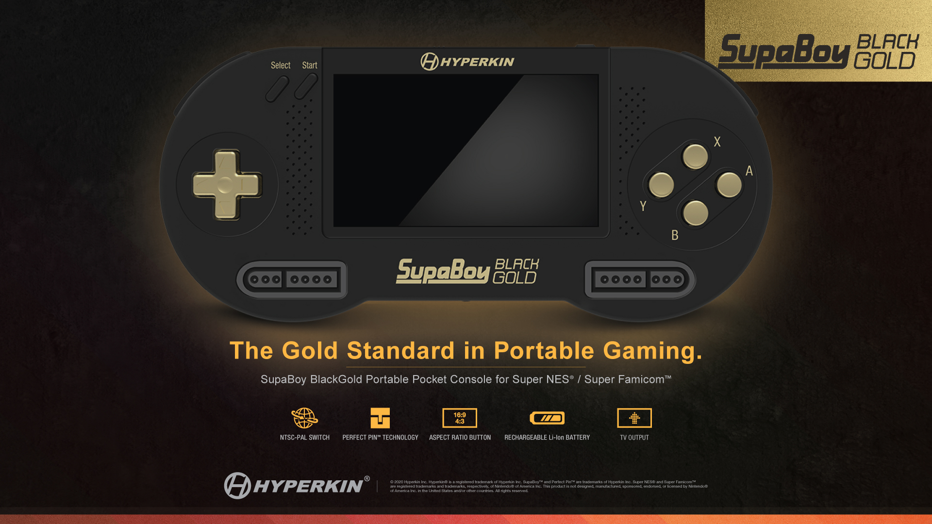 SupaBoy (Black Gold) | Video Game Heaven