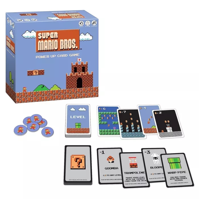 Super Mario Bros. Power Up Card Game | Video Game Heaven