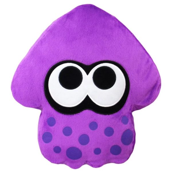 Neon Purple Splatoon 2 Squid Cushion (1)
