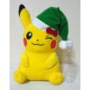 Christmas Pikachu with Green Stocking Cap Big Banpresto Plush (4)