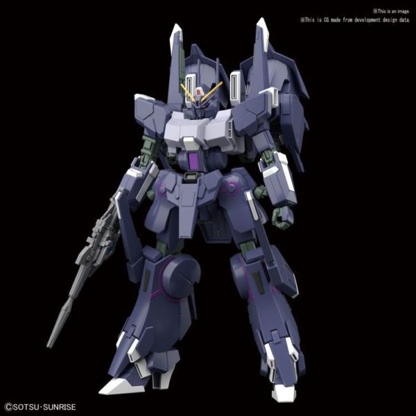 Silver Bullet Suppressor Gundam NT #225 HGUC 1144 Scale Model Kit (1)
