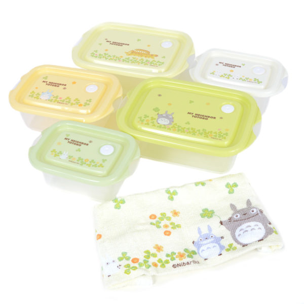 Totoro & Clovers 6-Piece Lunch Gift Set (1)