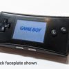 GameBoy Micro Faceplate Black (2)