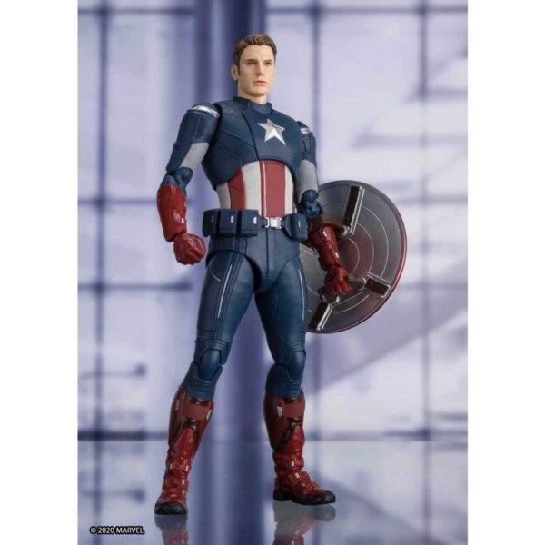 Captain America (Cap Vs. Cap Edition) Avengers Endgame S.H.Figuarts Figure (1)