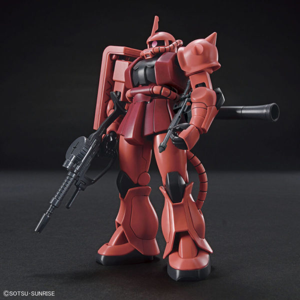 Char’s MS-06S Zaku II Mobile Suit Gundam #234 HGUC 1144 Scale Model Kit (1)