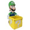 Luigi & Coin Box Official Super Mario Plush (2)