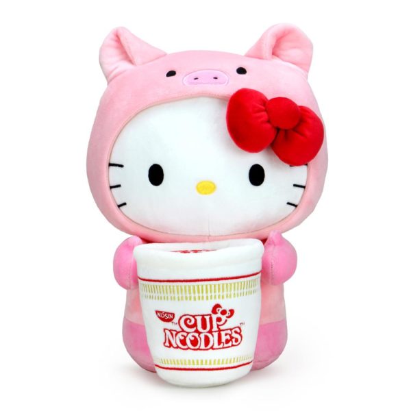 Nissin Cup Noodles x Hello Kitty Pork Cup Medium Plush (1)