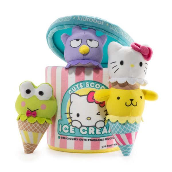 Sanrio Cute Scoops Ice Cream Plush by Kidrobot (1)