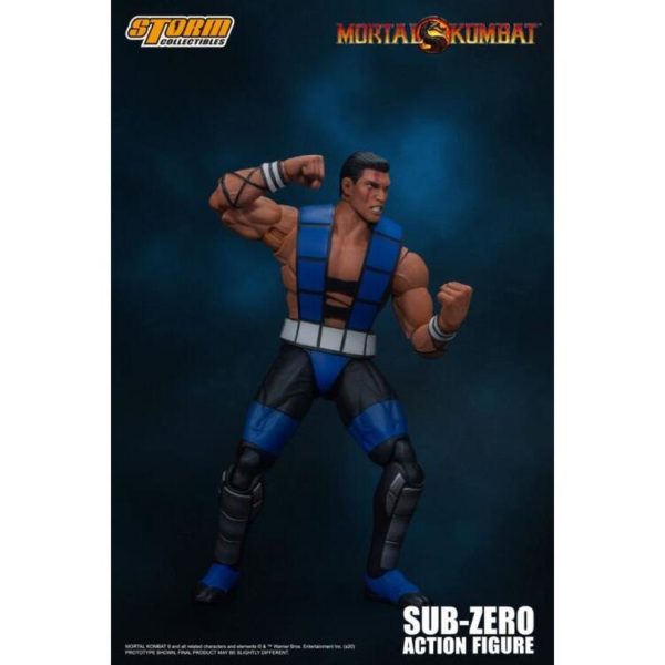 Sub-Zero (Unmasked) Mortal Kombat 3 112 Scale Figure (17)