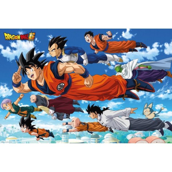 Dragon Ball Super Flying Poster