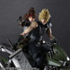 Jessie, Cloud & Motorcycle set Final Fantasy VII Remake Play Arts Kai Action Figure (6)
