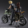 Jessie, Cloud & Motorcycle set Final Fantasy VII Remake Play Arts Kai Action Figure (7)