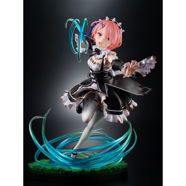Ram ReZero Starting Life in Aother World Battle with Roswaal Ver.17 Scale Figure (6)