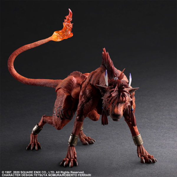 Red XIII Final Fantasy VII Remake Play Arts Kai Action Figure (6)