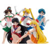 Sailor Scouts Sailor Moon HGIF Premium Collection Figure Bundle