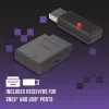Legacy16 Wireless 2.4GHz Controller for SNES Switch PC Mobile (Classic Grey) (1)