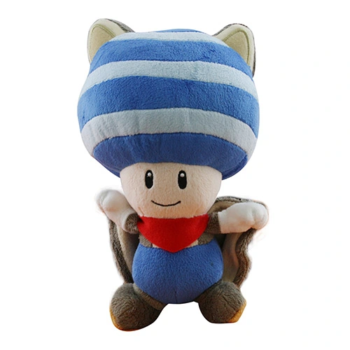 Flying Squirrel Blue Toad “Super Mario” All Star Collection Plush