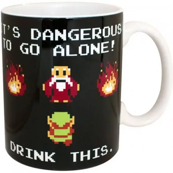 Legend of Zelda NES Drink This! Ceramic Mug