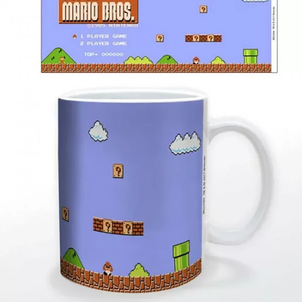 Super Mario Bros. Level One Retro Mug