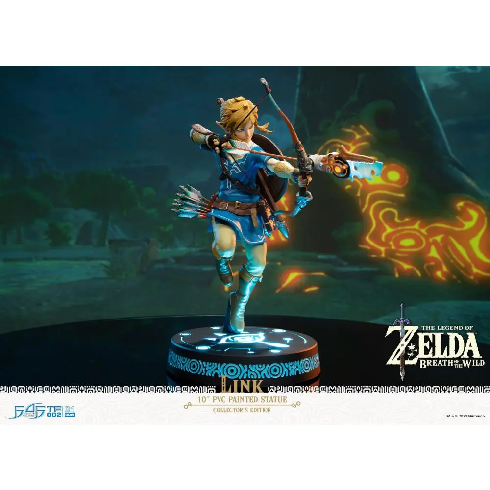First 4 Figures Reveals New The Legend of Zelda: BOTW Link Statue