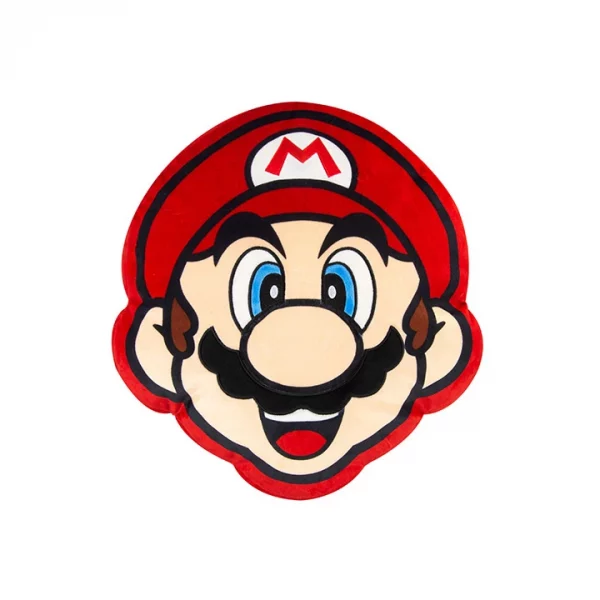 Mario Head Cushion Super Mario Club Mocchi-Mocchi Large Plush (3)