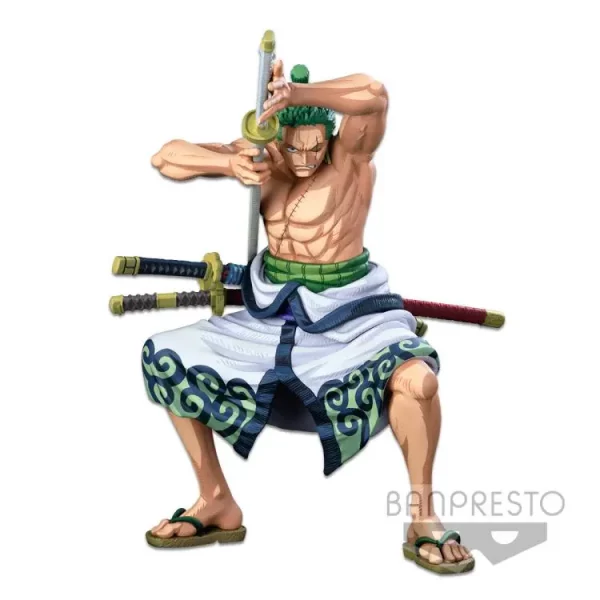 Roronoa Zoro One Piece BWFC 3 Super Master Stars Piece (Two Dimensions) Figure