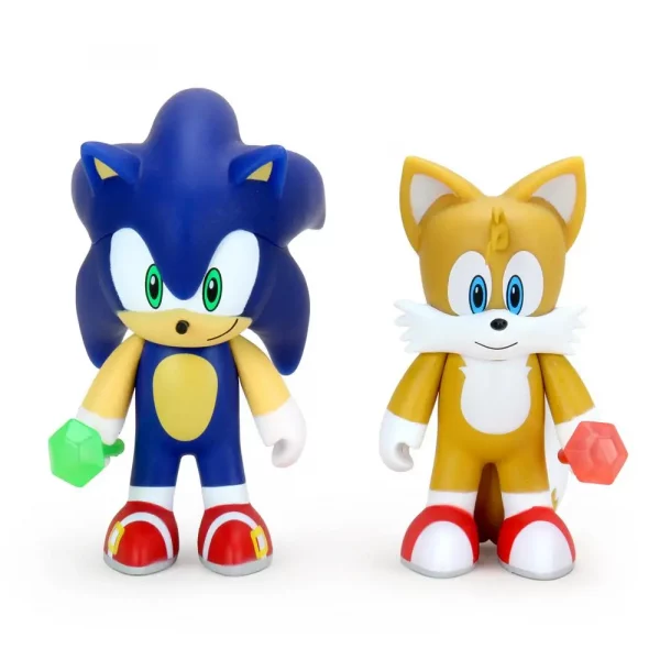 Sonic & Tails Sonic The Hedgehog Figure Two-Pack (3)