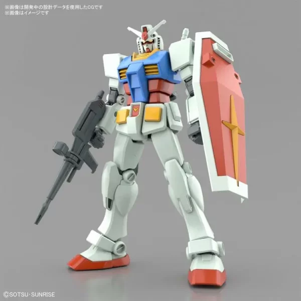 RX-78-2 Gundam EG Mobile Suit Gundam (Full Weapon Set) Model Kit (11)