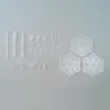 Clear Action Base 4 for 1100 Scale Model Kits (1)