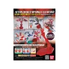 Clear Sparkle Red Action Base 2 For 1144 Scale Model Kits (1)