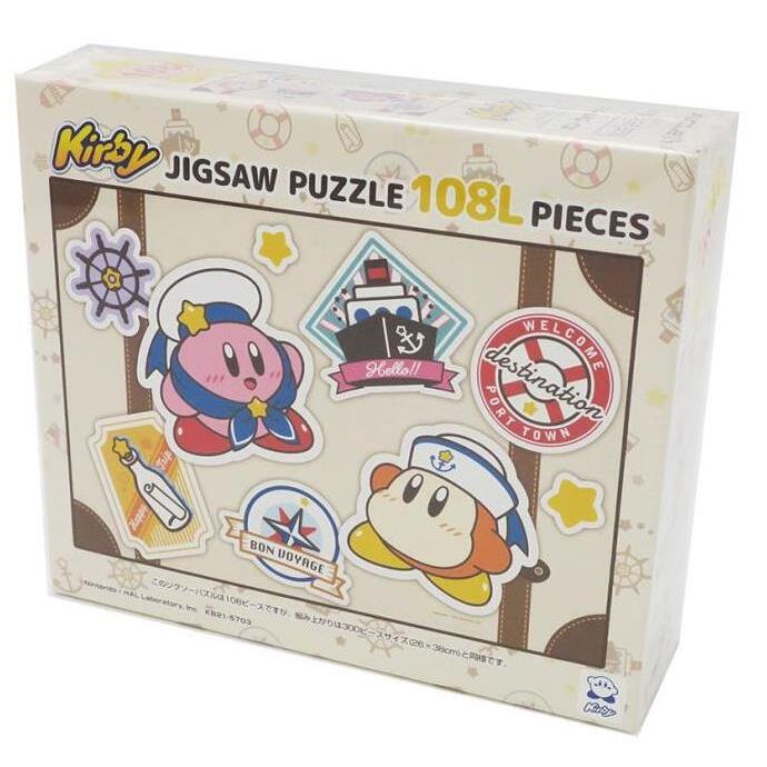 Kirby Bon Voyage Jigsaw 108-Piece Puzzle (1)