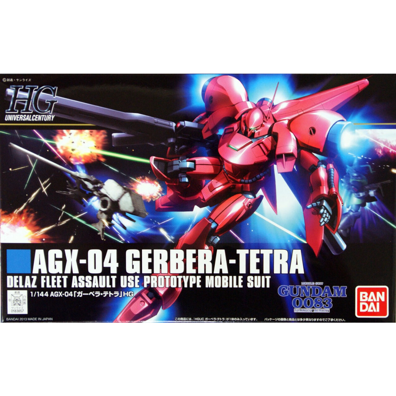 AGX-04 Gerbera Tetra Mobile Suit Gundam 0083 Stardust Memory HGUC 1144 Scale Model Kit (1).jpg