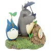 Totoro My Neighbor Totoro Dondoko Dance Statue Desk Clock (3)