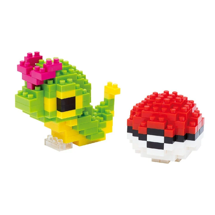  nanoblock - Pikachu [Pokémon], nanoblock Pokémon Series  Building Kit : Everything Else