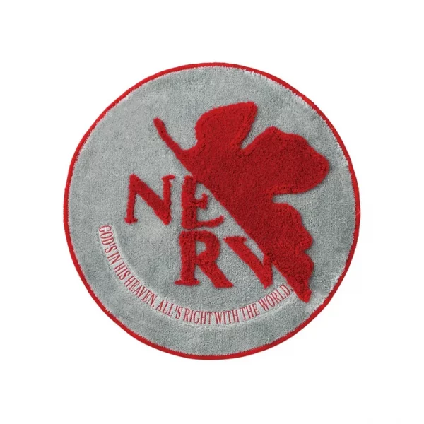 NERV Evangelion Logo Floor Mat (4)