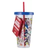 Super Mario Plastic Cup and Straw (3)