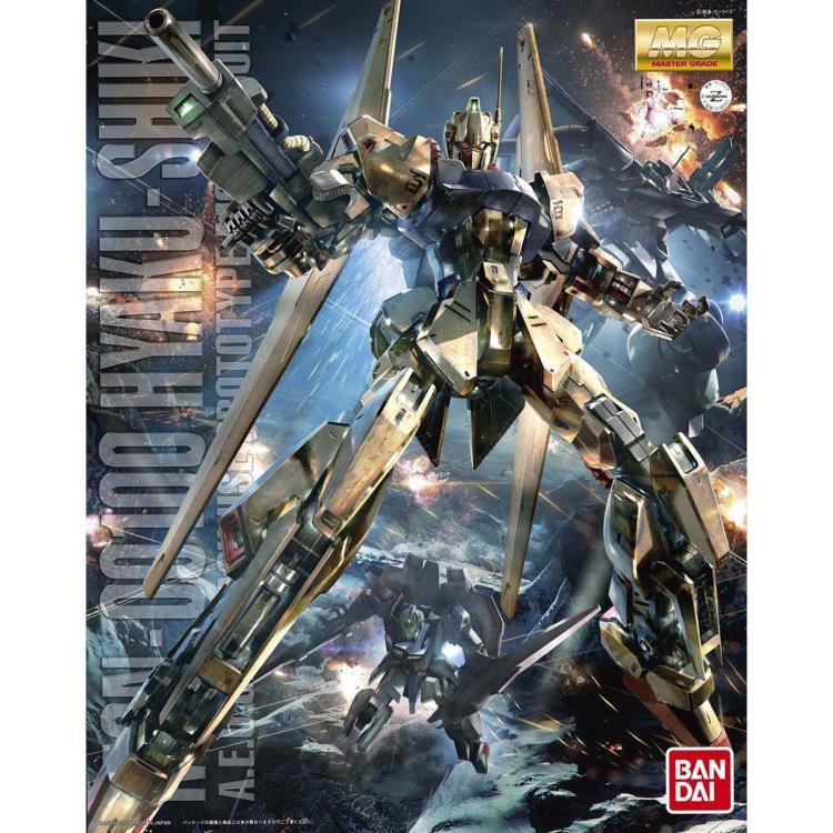 MSN-00100 Hyaku-Shiki Mobile Suit Zeta Gundam (Ver. 2.0) MG 1100 Scale Model Kit (1)