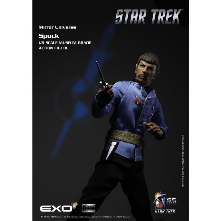 Mirror Universe Spock Star Trek The Original Series 16th Scale Figure (1)
