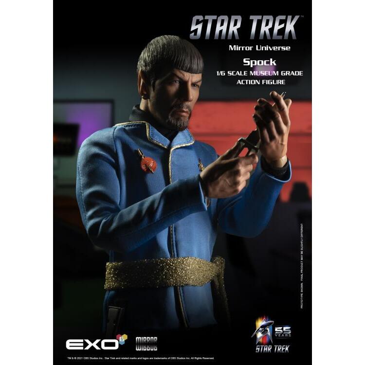 Mirror Universe Spock Star Trek The Original Series 16th Scale Figure (11)