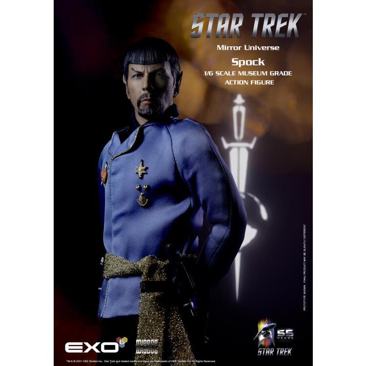 Mirror Universe Spock Star Trek The Original Series 16th Scale Figure (2)