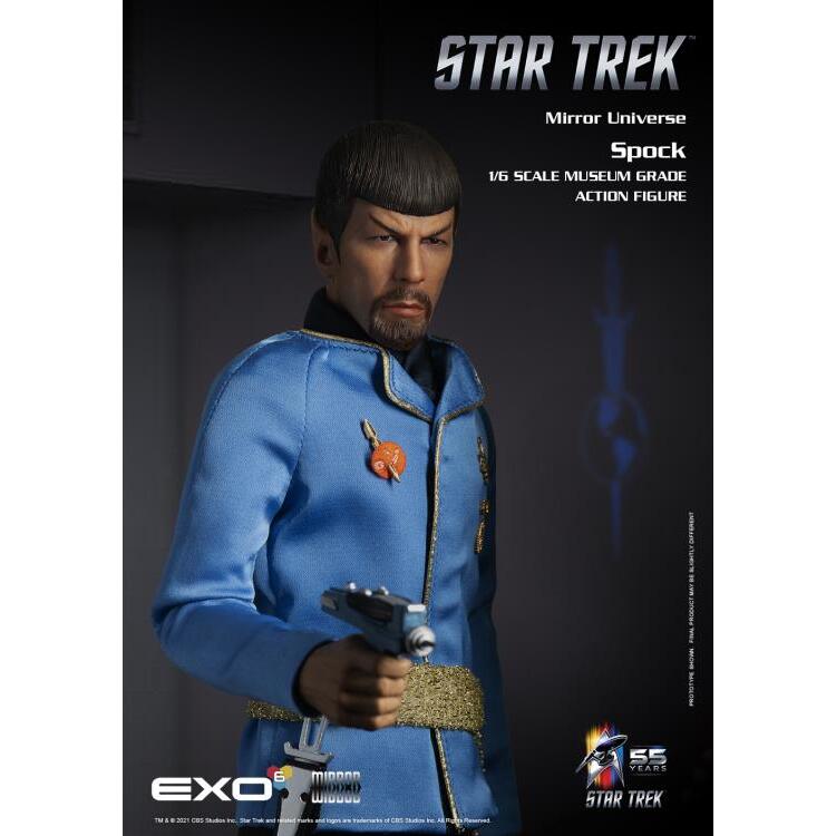 Mirror Universe Spock Star Trek The Original Series 16th Scale Figure (7)