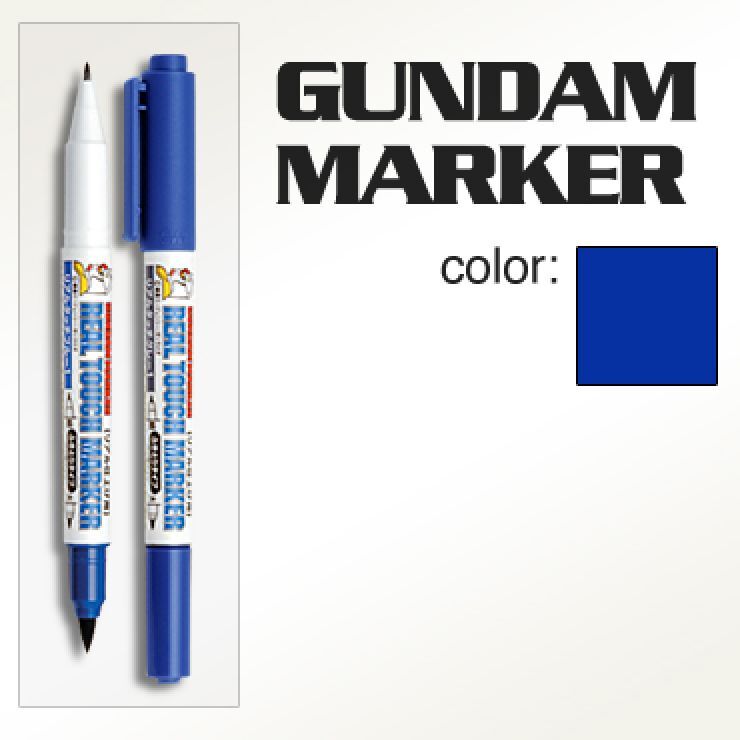 Real Touch Mobile Suit Gundam (Blue Ver.) Mr. Hobby Gundam Marker