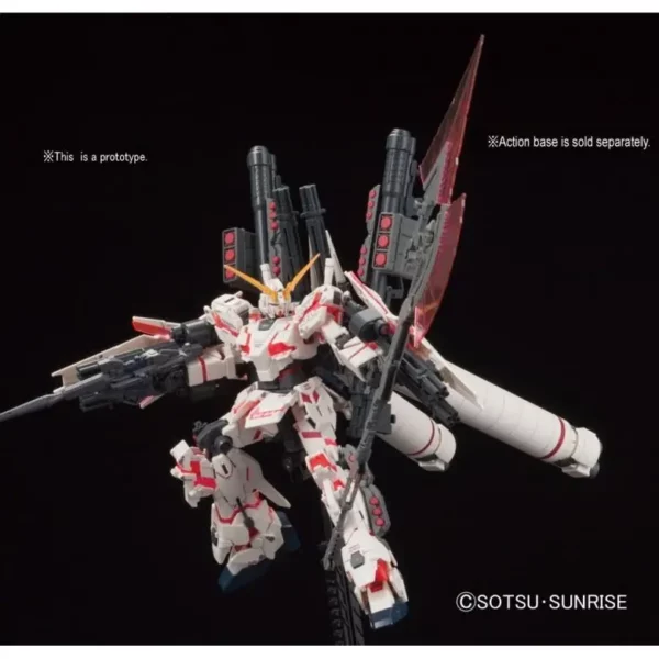 Red Full Armor Unicorn Gundam Mobile Suit Gundam Unicorn (Destroy Mode) 1144 Scale Model Kit (5)